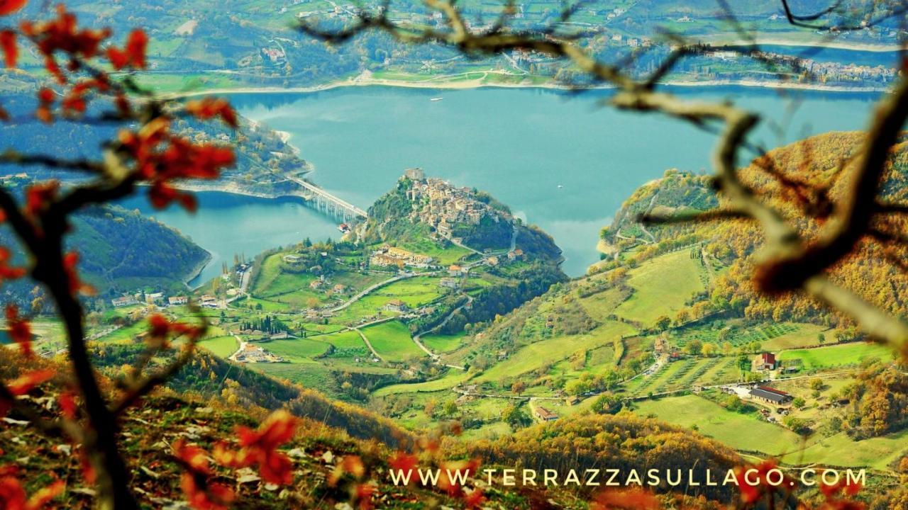 La Terrazza Sul Lago Turano Vermiglio Zewnętrze zdjęcie