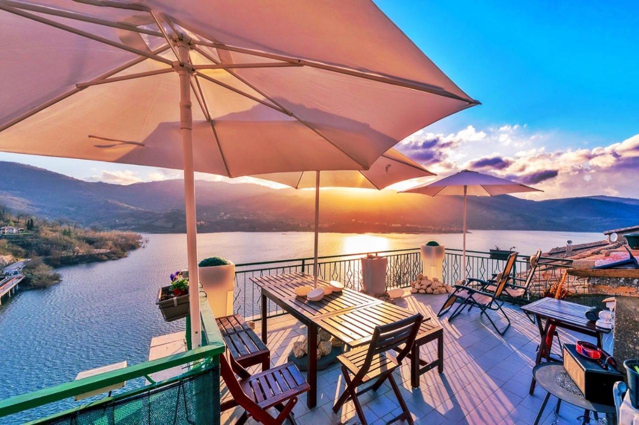 La Terrazza Sul Lago Turano Vermiglio Zewnętrze zdjęcie