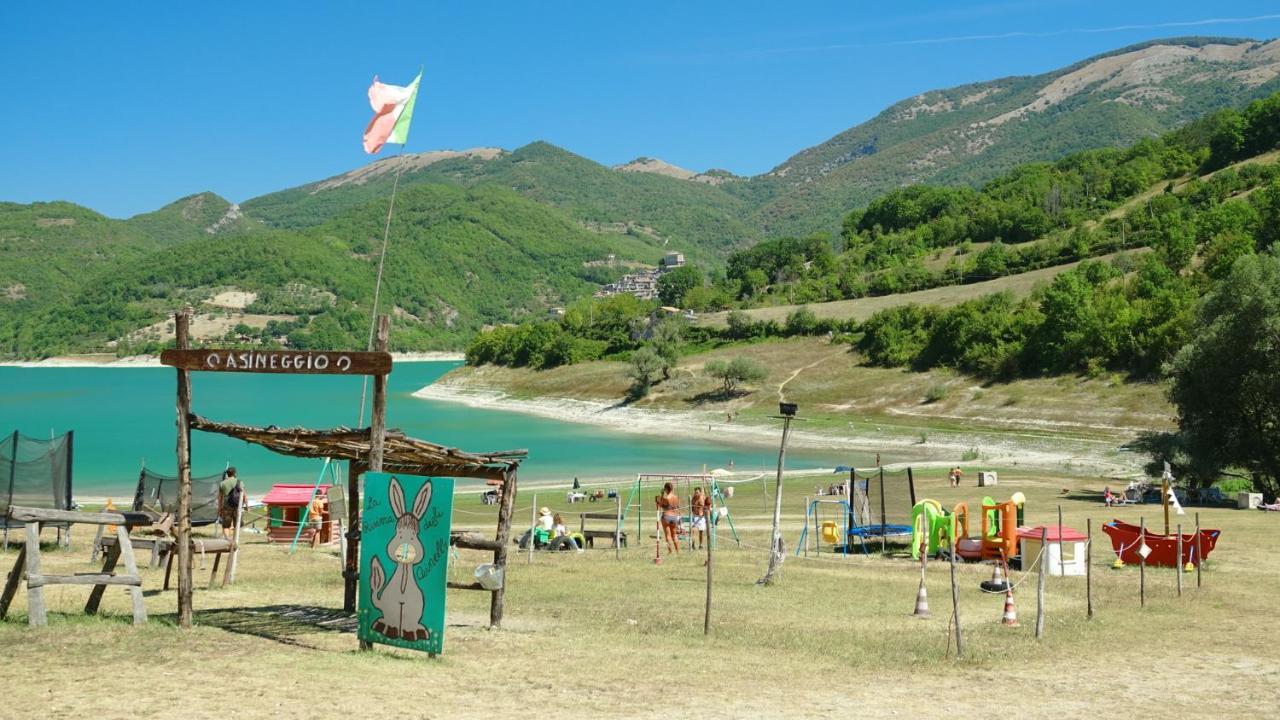 La Terrazza Sul Lago Turano Vermiglio Zewnętrze zdjęcie