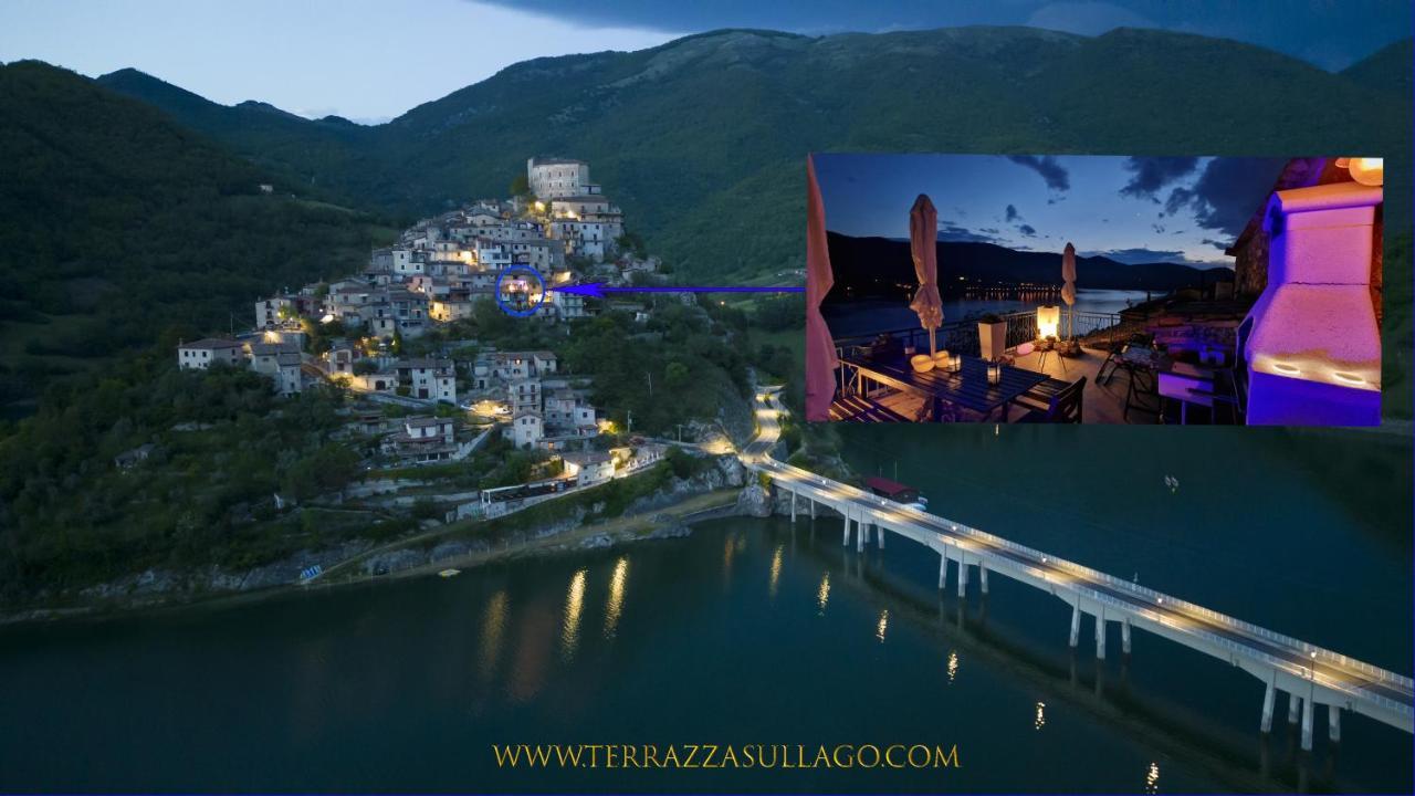 La Terrazza Sul Lago Turano Vermiglio Zewnętrze zdjęcie